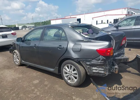 2009 Toyota Corolla S from USA, damaged, VIN 2T1BU40E29C143132